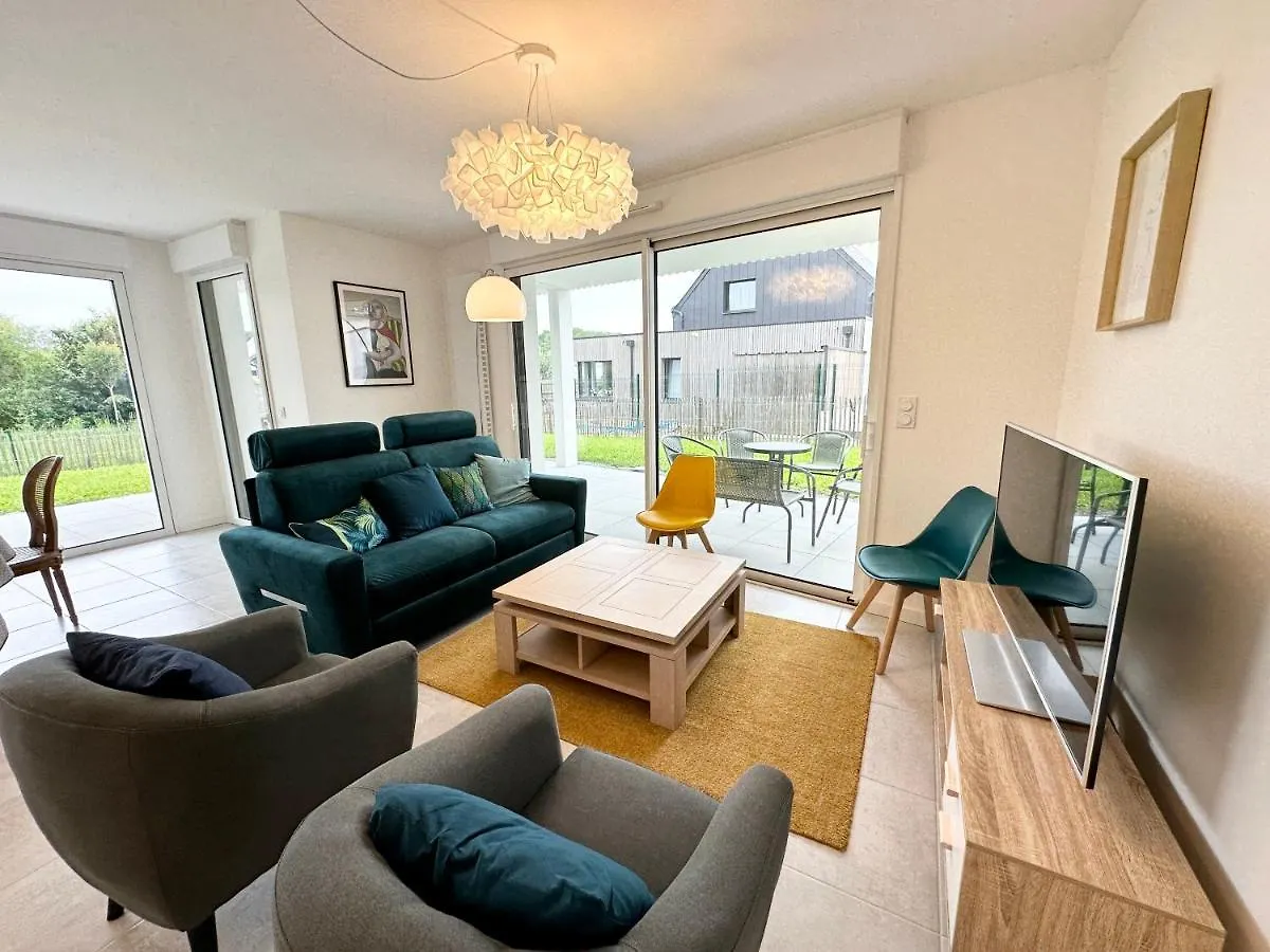 Grand Appartement Neuf De Standing - Top Cosy Larmor-Plage Apartment